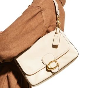 Coach Soft Tabby in Ivory